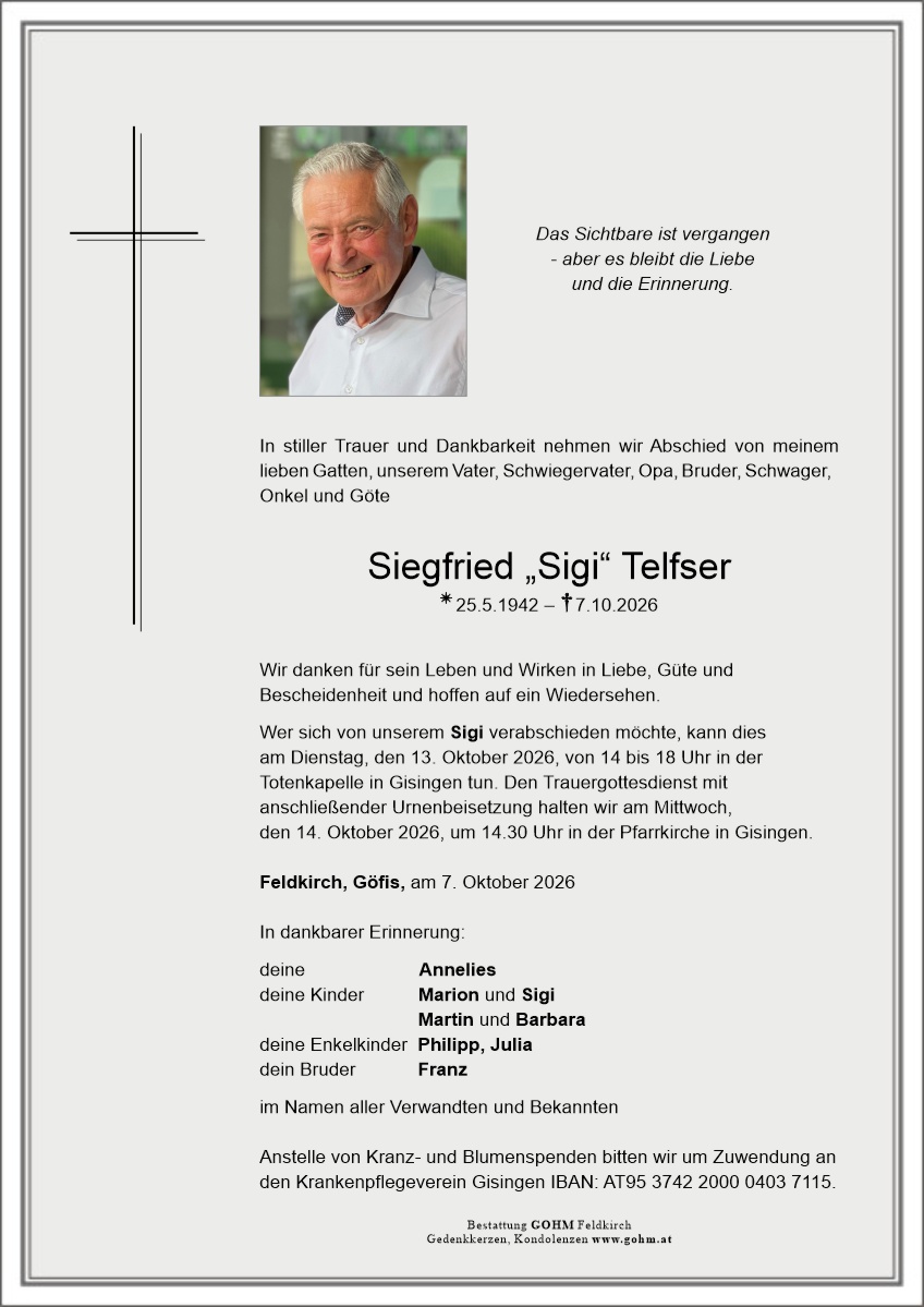 Siegfried "Sigi" Telfser